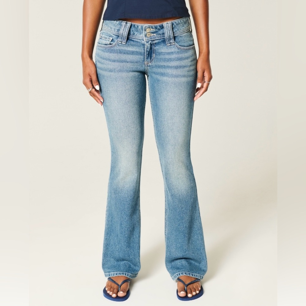 Hollister Women’s Classic Blue Bootcut Jeans